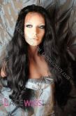 20 "onda do corpo # 1 Full Lace Wigs 100% Indian Remy do c22