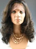 Alta qualidade peruca brasileira virgem do cabelo humano che