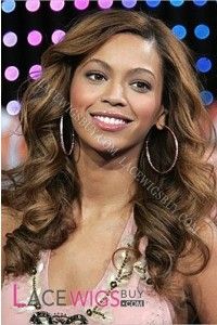 Beyonce longo Penteado Remy peruca de cabelo humano