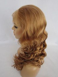 rendas peruca nova-- Stock Peruca cheia do laço do cabelo hu