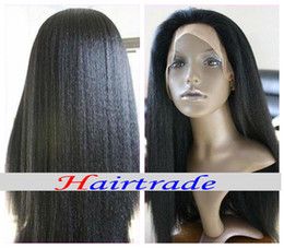 perucas, peruano Virgem Cabelo, kinky reta, perucas cheias d