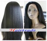 perucas, peruano Virgem Cabelo, kinky reta, perucas cheias d